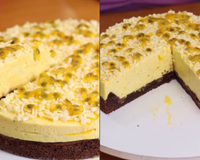 Torta brownie com mousse de maracujá: a combinação perfeita em uma sobremesa fácil e irresistível