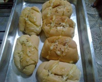 Pão de alho do Tom