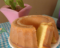 Bolo de fubá fofinho