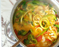 Moqueca de camarão da vovó Baiana