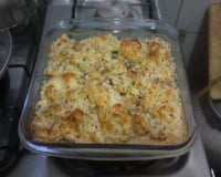 Couve-flor ao molho de requeijão