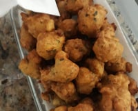 Bolinho de espinafre da D. Débora