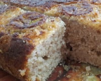 Bolo de banana fofinho