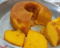 Bolo de cenoura sem glúten e sem lactose (fofinho)