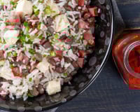 Baião de dois - uma receita bem brasileira