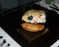 Torta de pastel vegetariana