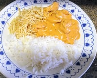 Estrogonofe de frango da Dani