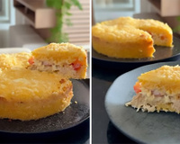 Tortinha de cuscuz é o lanche perfeito e fácil de preparar que todo mundo gosta aqui em casa, só vamos variando o recheio