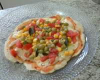 Pizza de frigideira rápida