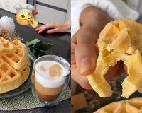 Waffle de tapioca: receita fácil crocante por fora e macia por dentro para o lanche ou café da manhã