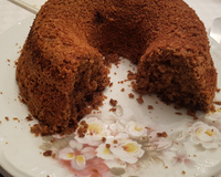 Bolo de banana com aveia