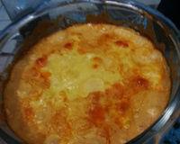 Frango desfiado ao creme de milho