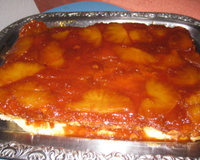 Bolo cremoso de abacaxi