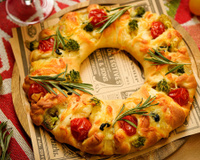 Coroa de massa folhada para o Natal: faço essa receita todos os anos e sempre é a primeira a acabar na mesa