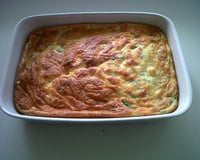 Souflé delicioso de espinafre sucesso garantido