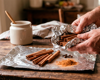 Carregar um pau de canela embrulhado em papel alumínio: para que serve e por que alguns o recomendam