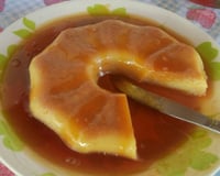 Pudim de pão de micro-ondas