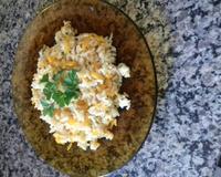 Arroz integral colorido