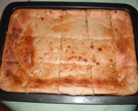 Torta de frango macia de batedeira