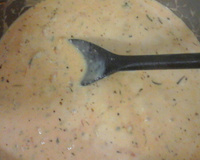 Camarão com requeijão