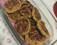 Hambúrguer de grão de bico