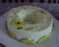 Flan de limão