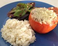 Tomates Recheados com Carne (Tomates Farcies)