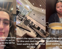 Viralizou no Tiktok: cliente faz post sobre sair sem pagar depois de restaurante demorar para entregar a conta