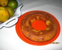 Bolo de milho no liquidificador