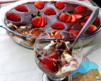 Escondidinho de morango