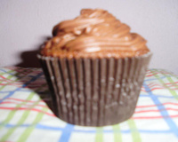 Cupcake de chocolate