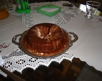 Bolo de sorvete caseiro