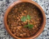 Feijão fradinho à baiana (no dendê)