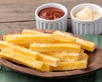 O truque simples para fazer polenta frita crocante por fora e macia por dentro, igual de restaurante, eu aprendi no TudoGostoso