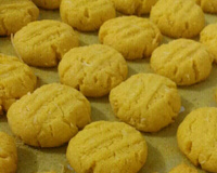 Biscoito de fubá com coco