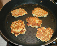 Bolinhos de ricota e vegetais