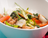 Refogadinho de legumes