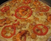 Pizza de camarão