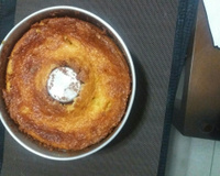 Bolo de milho de lata no liquidificador