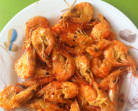 Camarão de quiosque