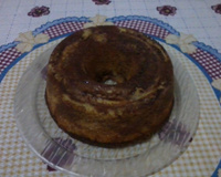 Bolo de banana no liquidificador