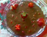 Enformados de brigadeiro e morango