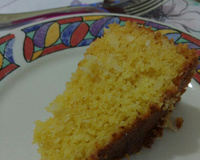 Bolo de farinha de milho