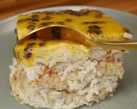 Nem usa panela: pavê de maracujá delicioso, é só bater tudo no liquidificador para fazer essa sobremesa cremosa fácil pro Natal