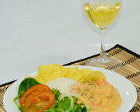 Estrogonofe de Salmão