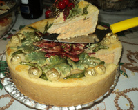 Empadão de frango cremoso