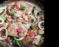 Bife de fígado acebolado