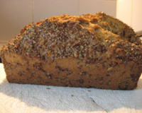 Pão de cereais fácil