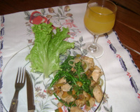 Frango com brócolis