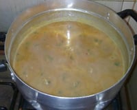 Feijão Branco com Camarão